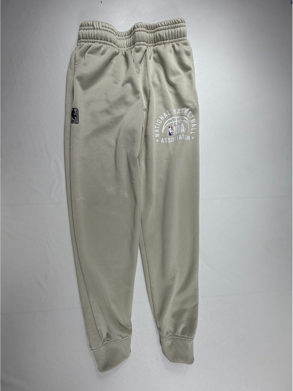 NBA National Basketball Association Beige Sweatpants Size 10-12 Youth